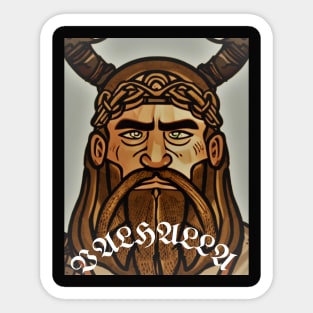 Viking`s warrior Sticker